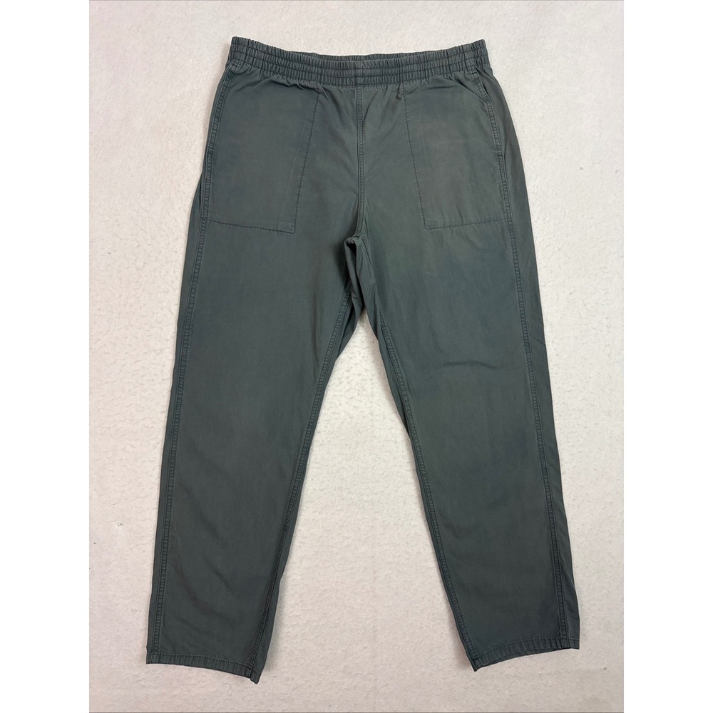 Patagonia Funhoggers Pants Mens Large Plume Gray Cotton Hiking 22055 SP24